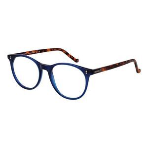 Hackett Round EyeGlasses Frames Men Blue Frames For Men